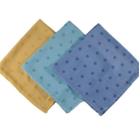 Pañuelos chicos en tonos pasteles 45x45cm