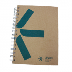 CUADERNO ECOLÓGICO UNRAF VERDE - HOJAS CUADRICULADAS