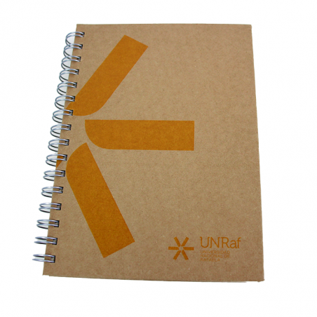 CUADERNO ECOLÓGICO UNRAF AMARILLO - HOJAS LISAS
